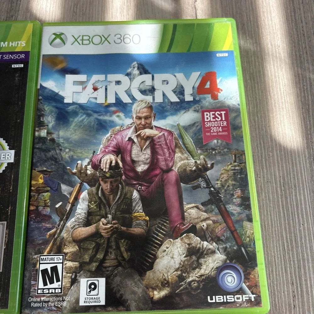 X - BOX 360 LOT FARCRY4 , Skyrim - GAME LOT, Tested- Works!